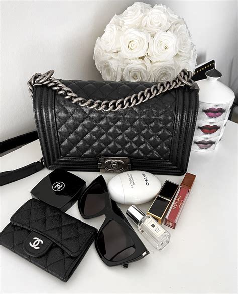 chanel boy size small|Chanel boyfriend bag small.